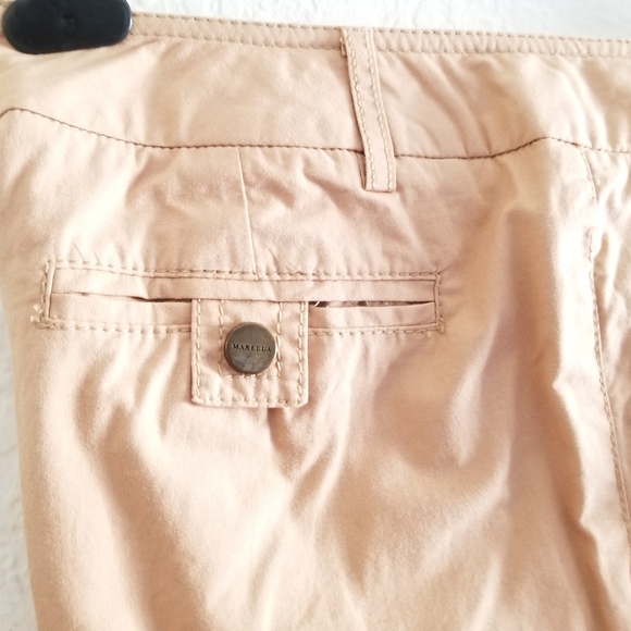 Marella Tan Classic Bootcut Pants Beige Tan Size S Small - Picture 2 of 4